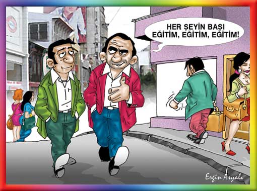 En g�ncel karikat�rler Ergin Asyal�'n�n haz�rlad��� cizgice.com'da