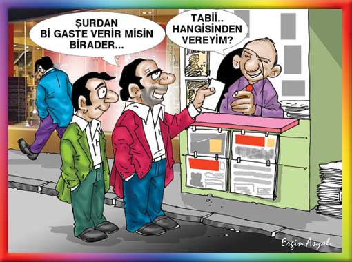 En g�ncel karikat�rler Ergin Asyal�'n�n haz�rlad��� cizgice.com'da