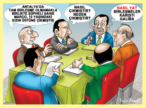 En g�ncel karikat�rler Ergin Asyal�'n�n haz�rlad��� cizgice.com'da