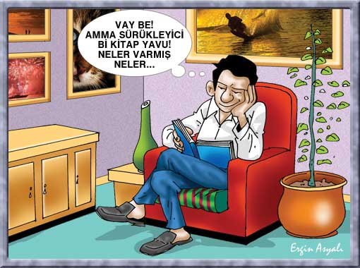 En g�ncel karikat�rler Ergin Asyal�'n�n haz�rlad��� cizgice.com'da