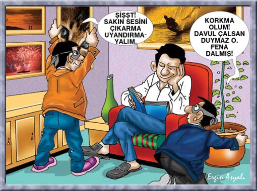 En g�ncel karikat�rler Ergin Asyal�'n�n haz�rlad��� cizgice.com'da