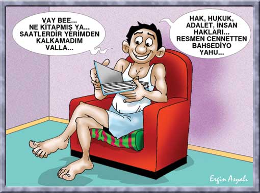 En g�ncel karikat�rler Ergin Asyal�'n�n haz�rlad��� cizgice.com'da