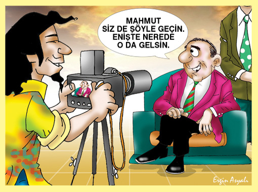 En g�ncel karikat�rler Ergin Asyal�'n�n haz�rlad��� cizgice.com'da