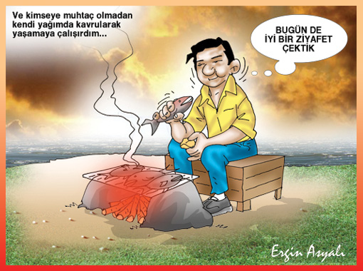 En g�ncel karikat�rler Ergin Asyal�'n�n haz�rlad��� cizgice.com'da